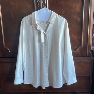 Chicos button down shirt size 16-18